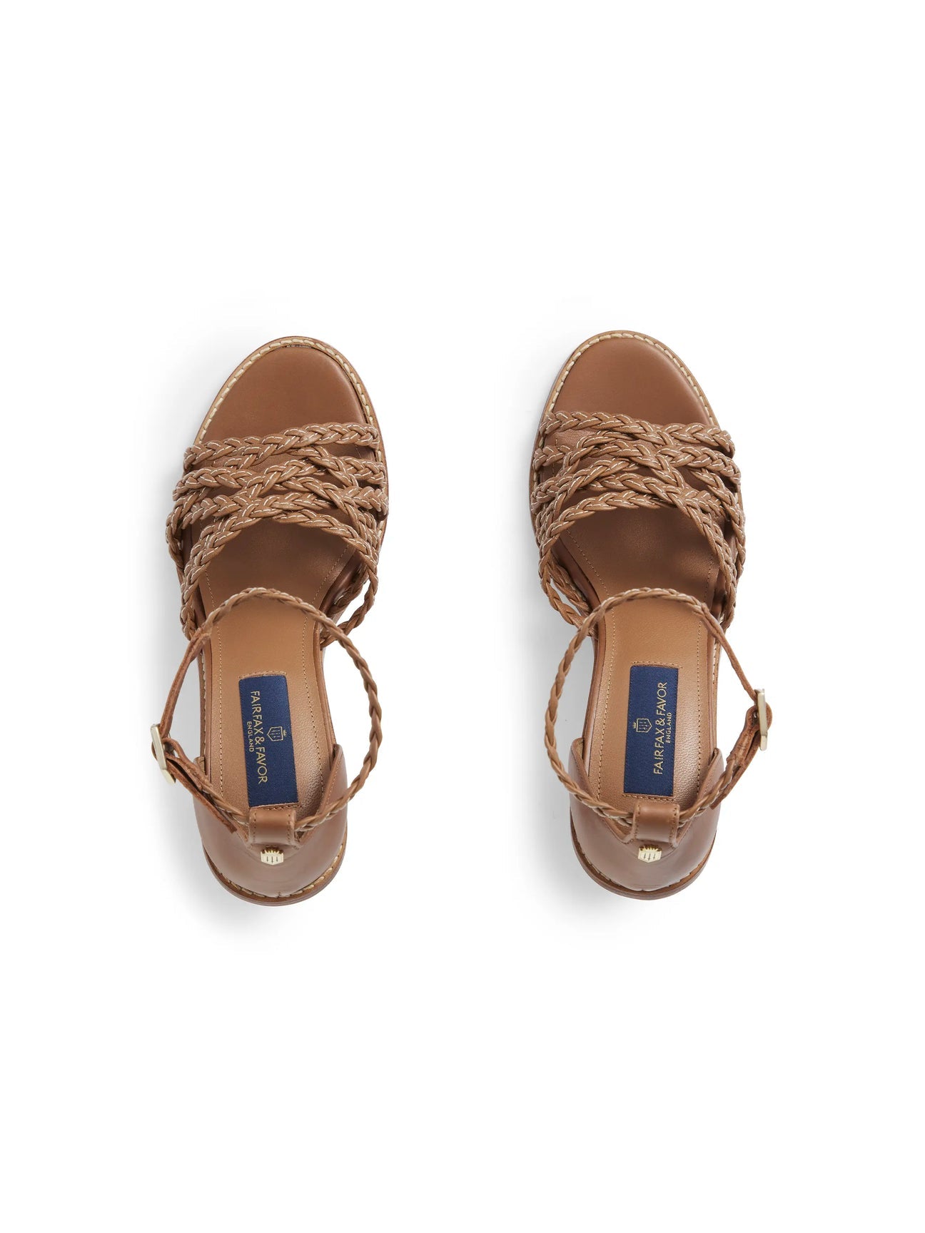 Seville Tan Heeled Sandal