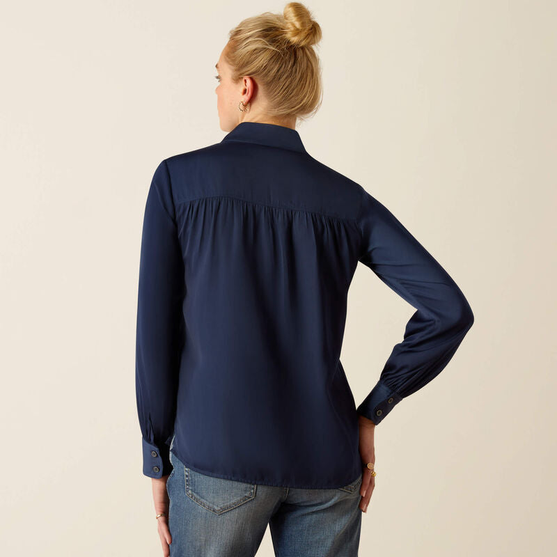 Charolais Blouse Navy