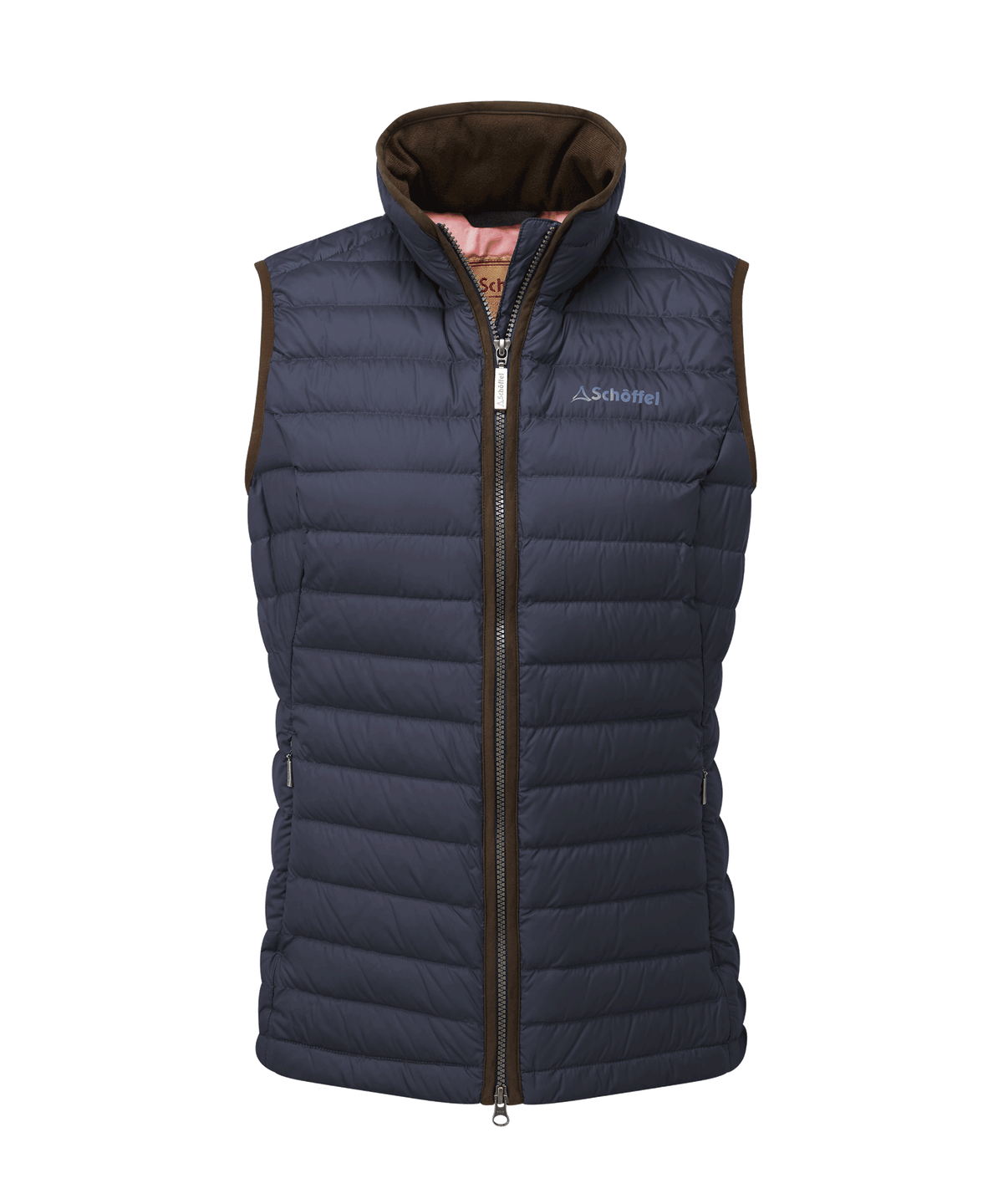 Launde Down Gilet Petrol Blue