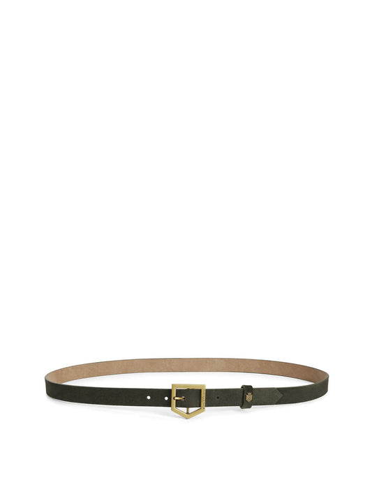 Sennowe
Women's Belt - Moss Green Suede