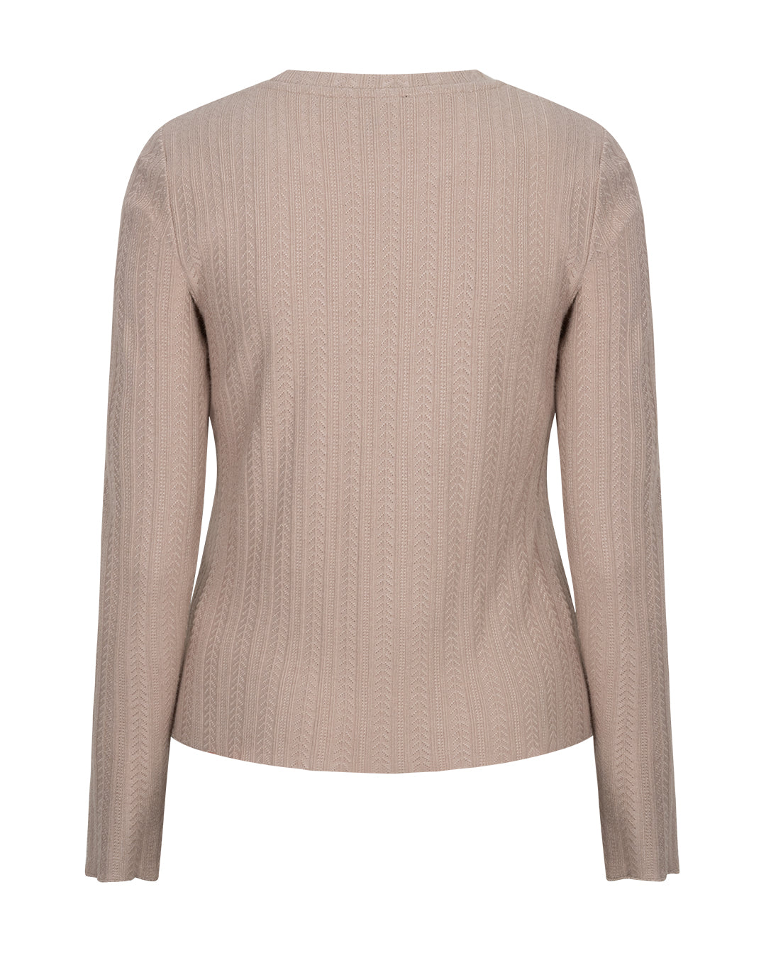 Top Fine Knit Beige
