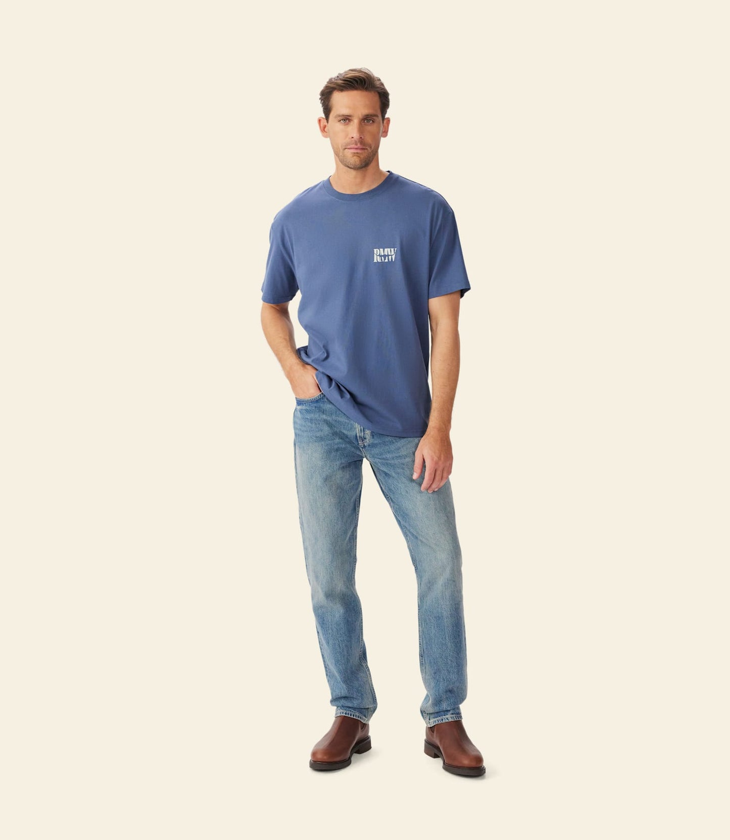 Branded T-Shirt Blue