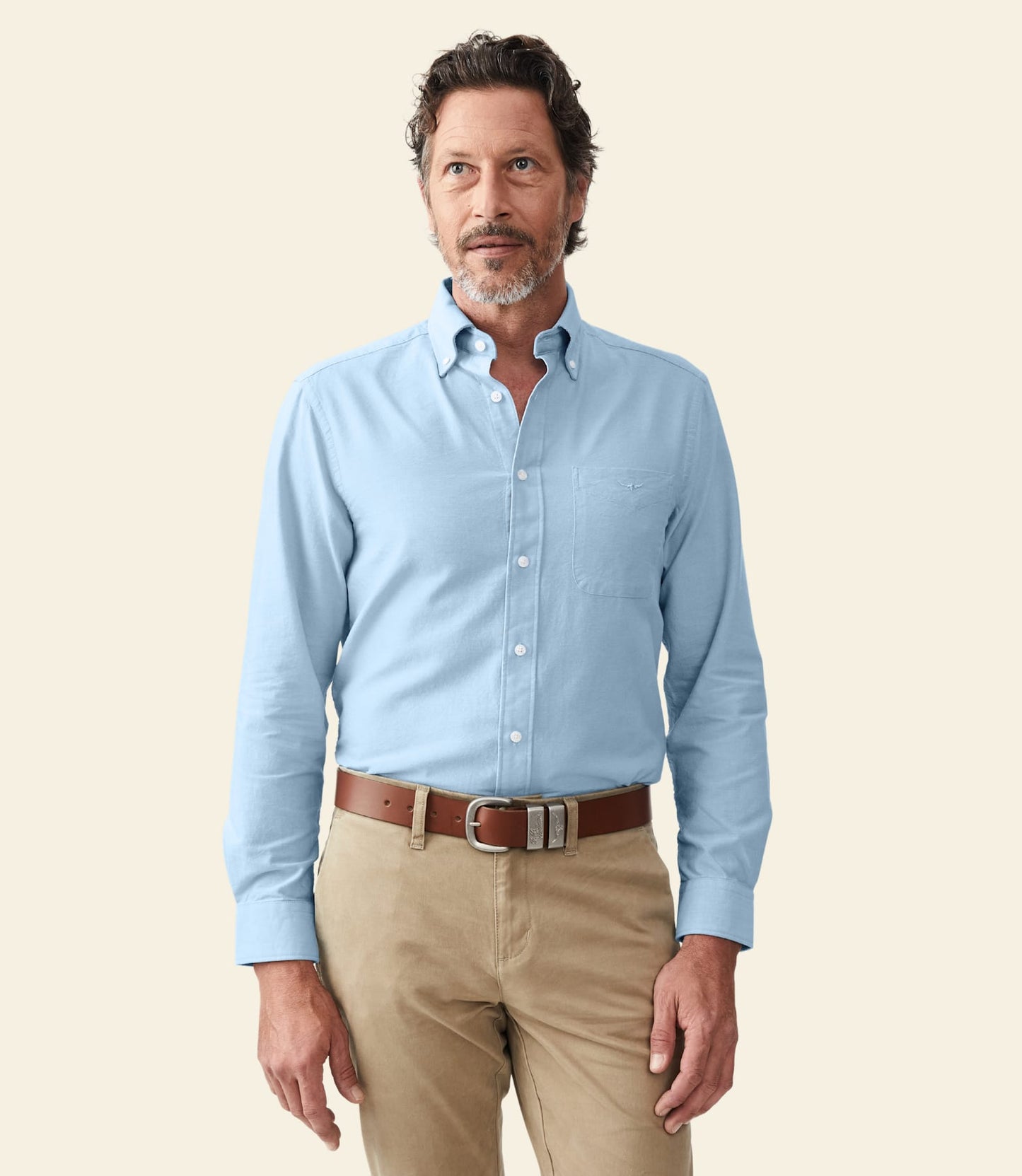 Collins Shirt Pale Blue