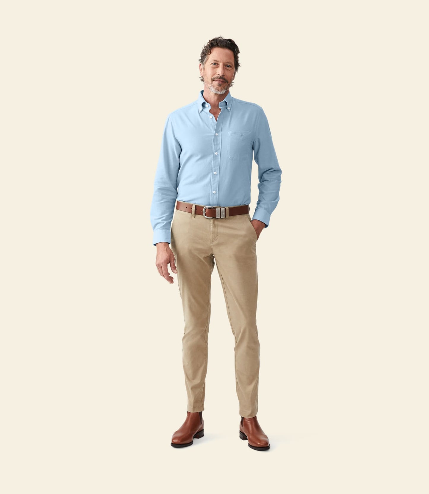 Collins Shirt Pale Blue