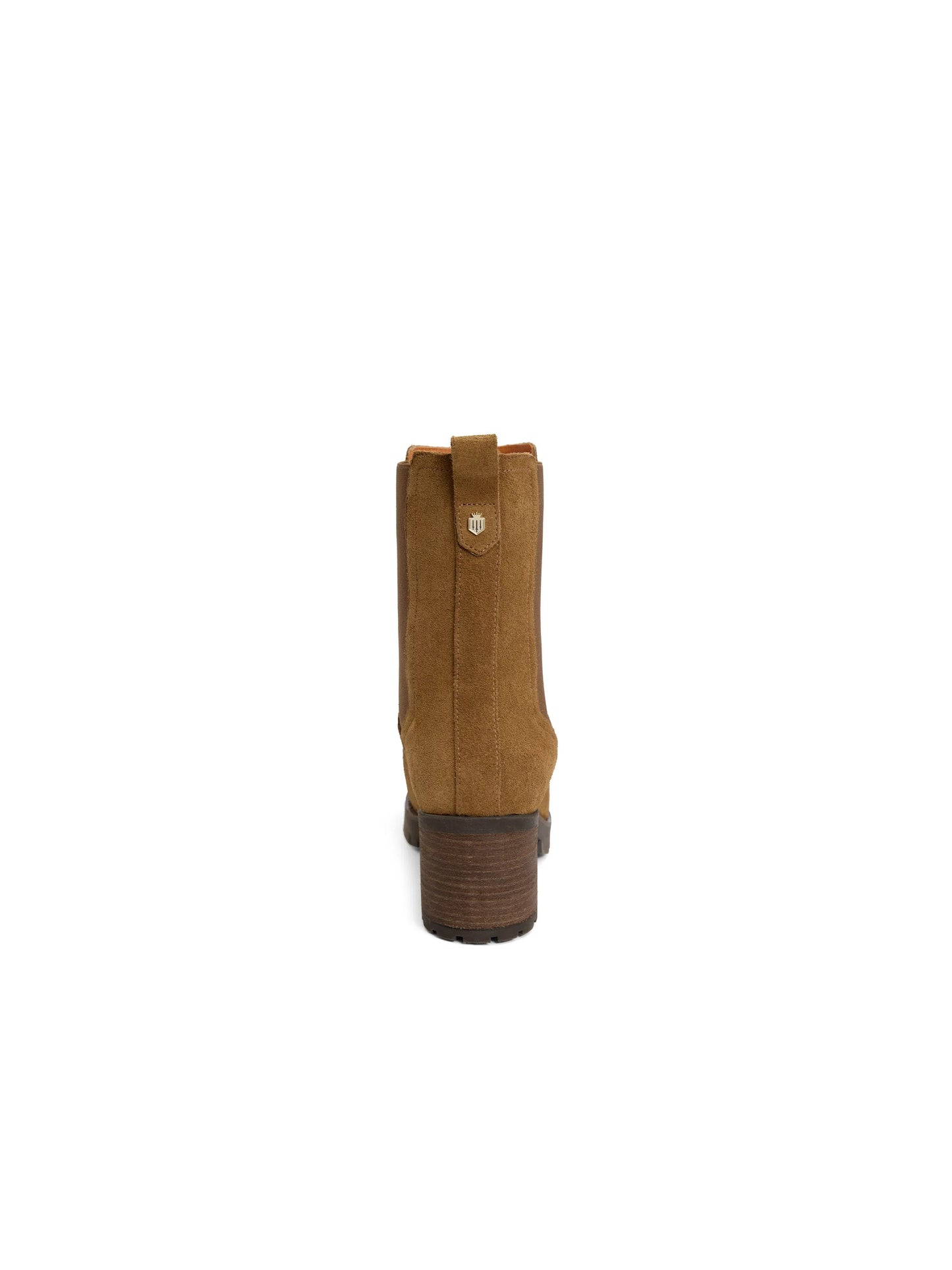 Boudica Tan Suede Ankle Boot
