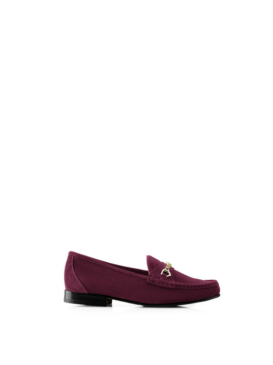 Stockists Exclusive Apsley Women’s Loafers - Elderberry Suede