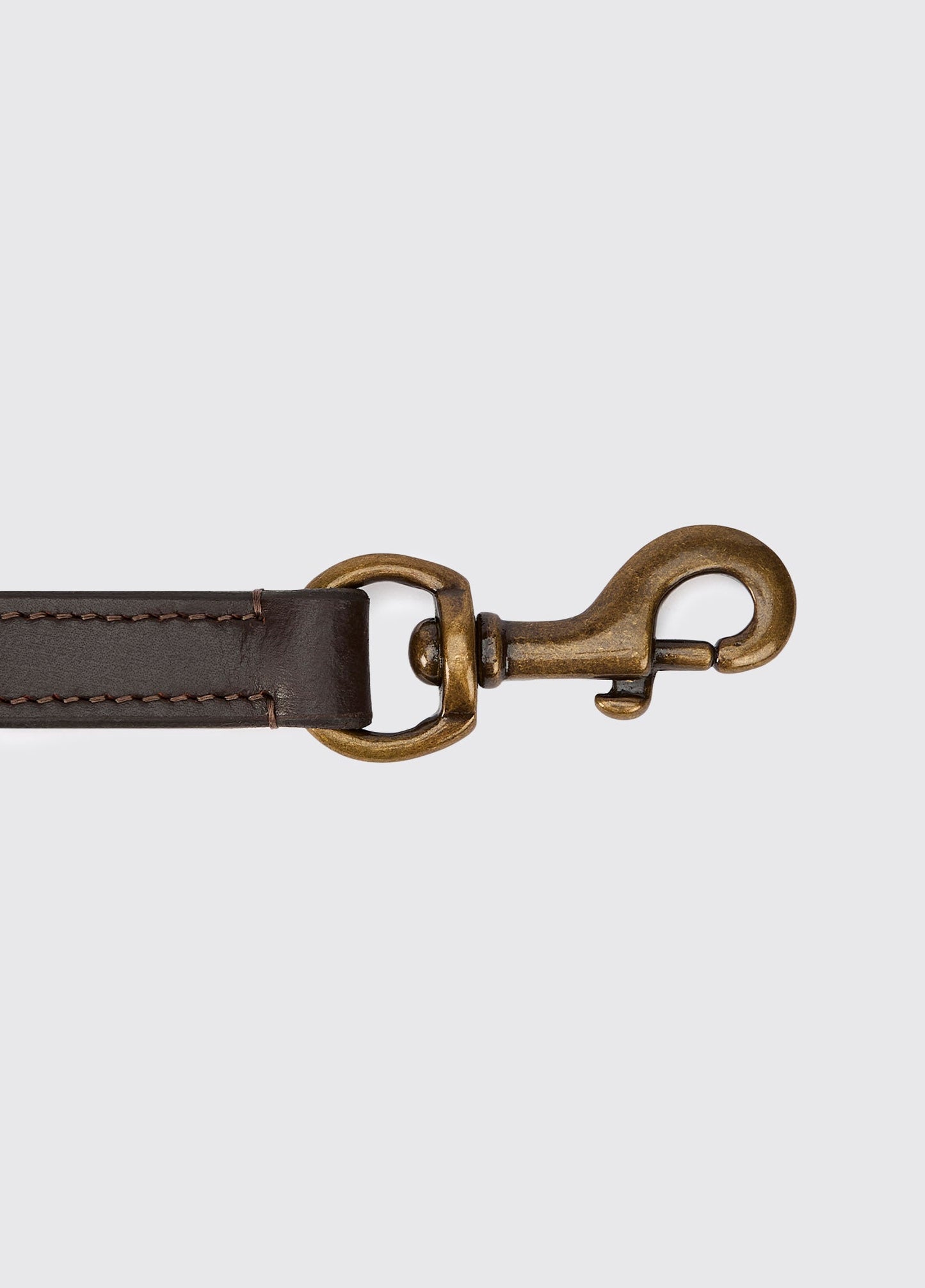 Ranger Leather clipped 4ft (appx) lead - Mahogany