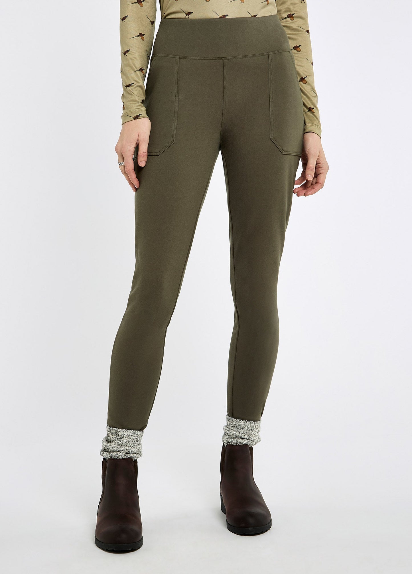 Pepperwort leggings olive
