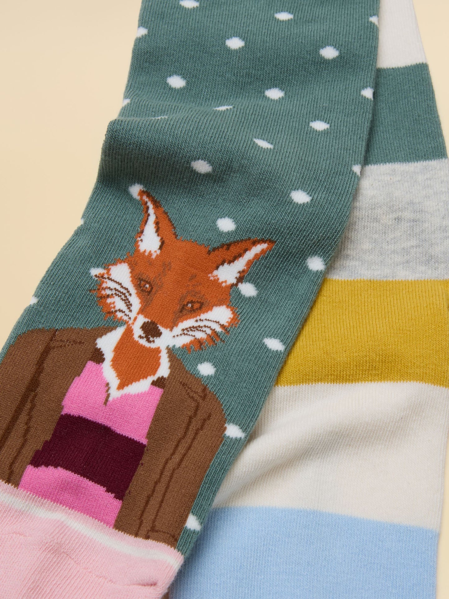 Women's Everyday Green Jonty Cotton Blend Socks 2 Pack (size 4-8)