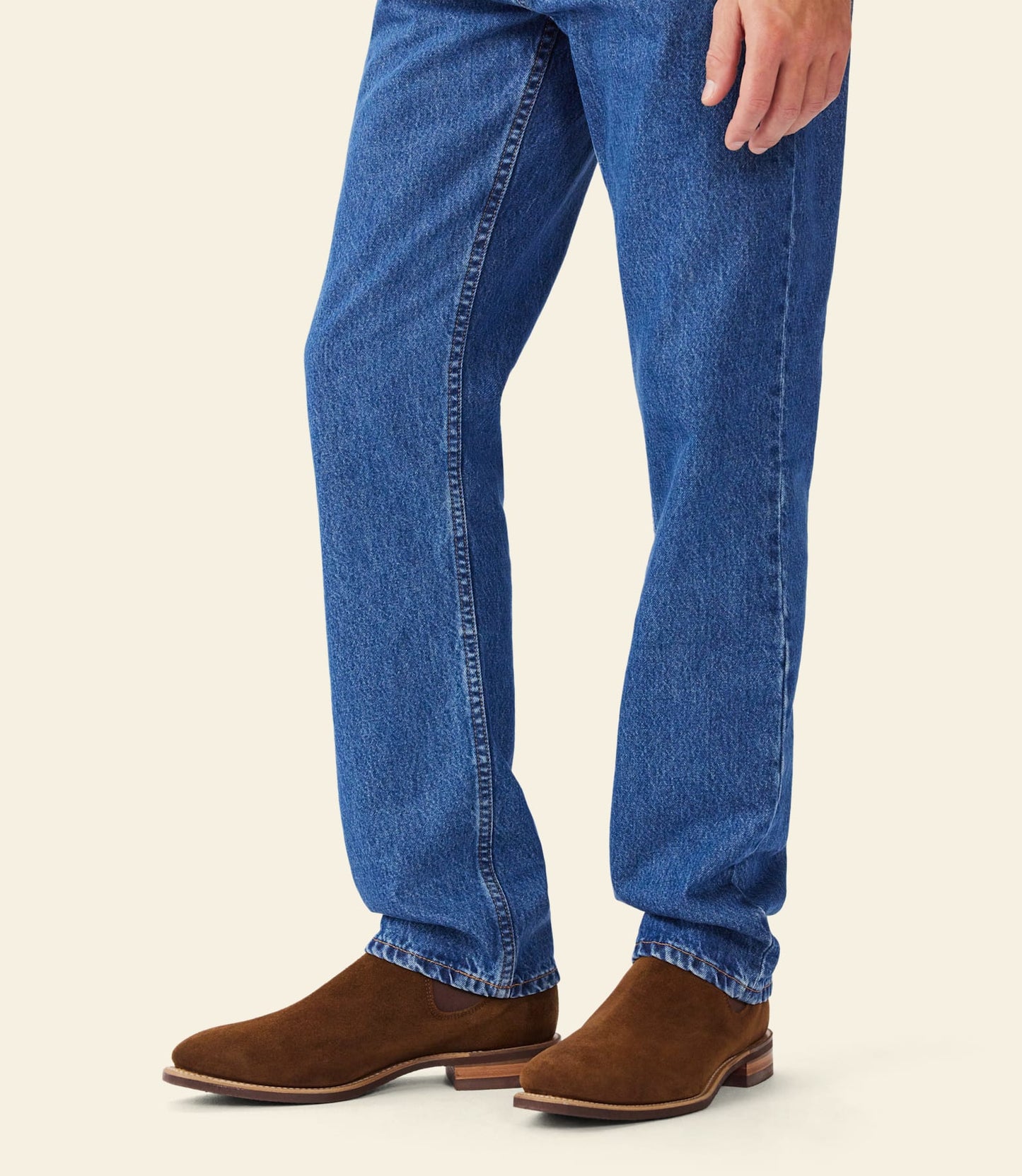 Craftsman Boot Dark Cedar Suede Leather