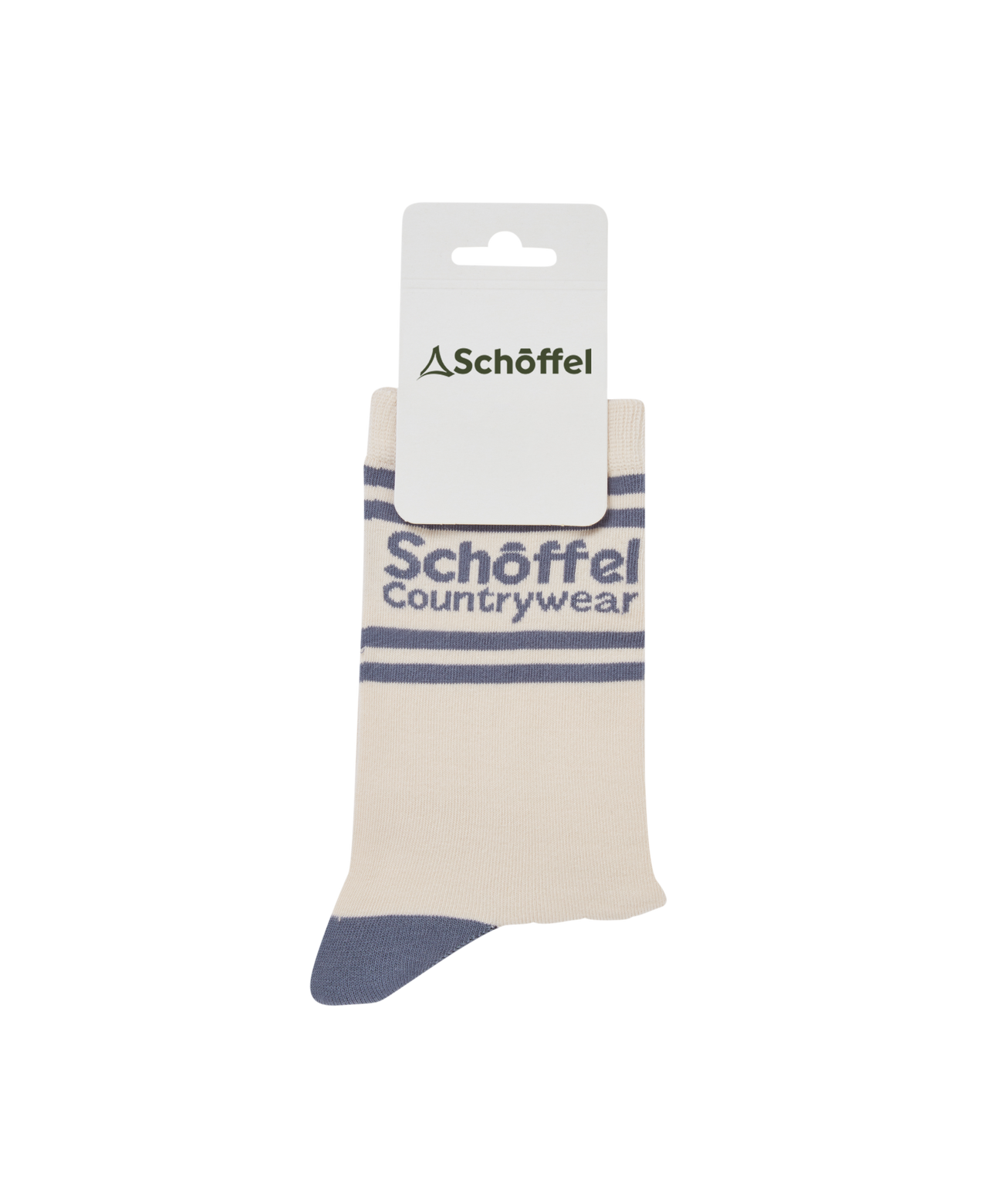 Women's Single Cotton Sock Pale Stone Retro