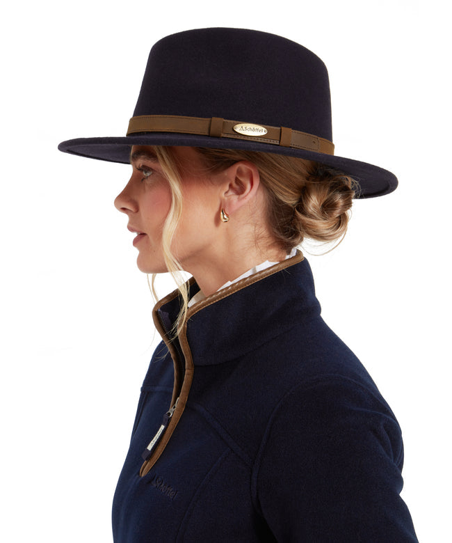 Willow Fedora II Navy