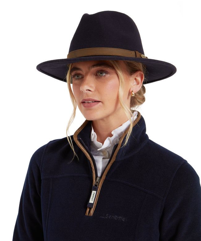 Willow Fedora II Navy