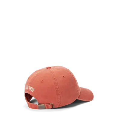 Heritage Twill Cap Red Ochre