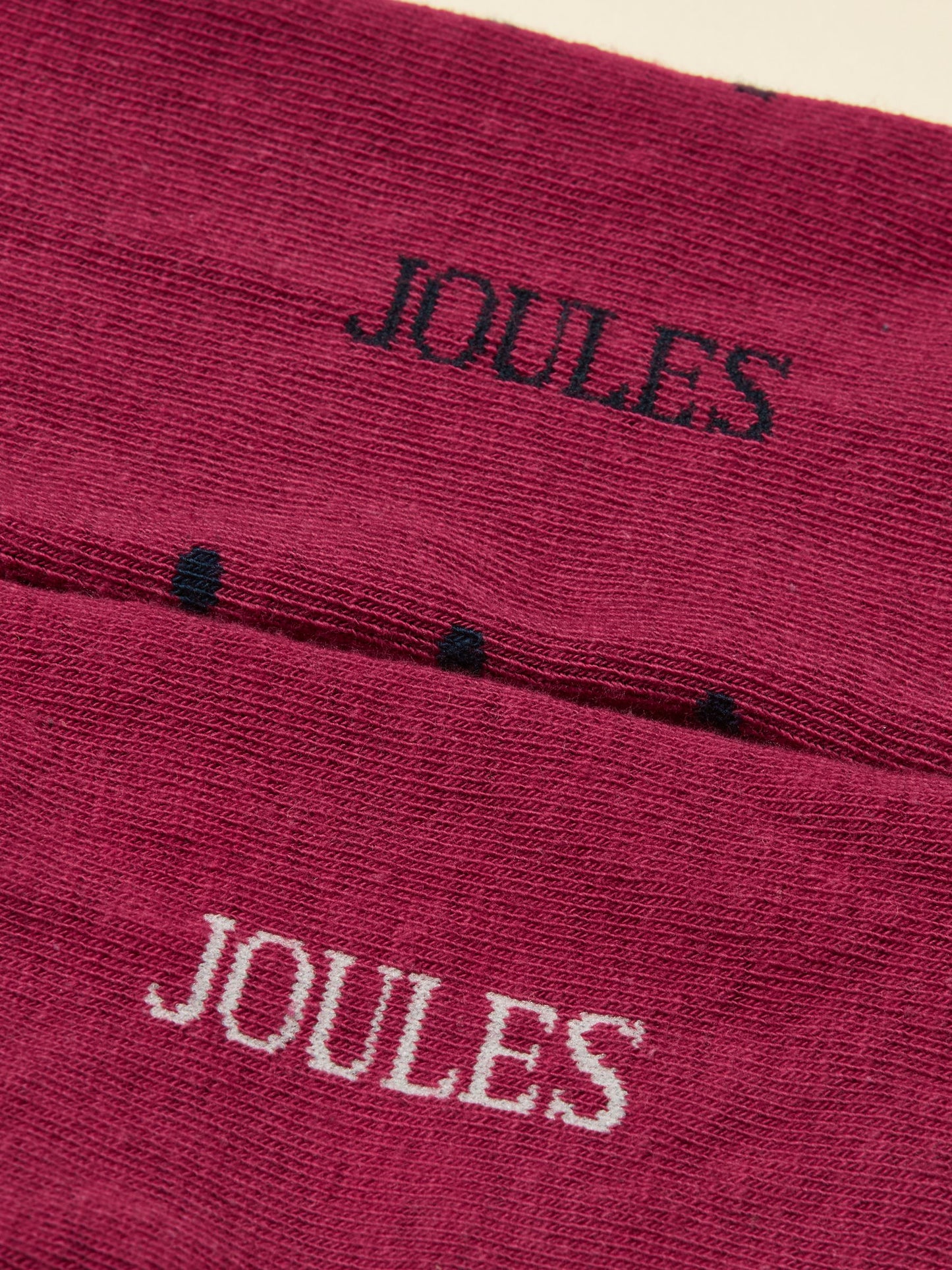 Everyday Berry Pink 2 Pack Cotton Blend Socks