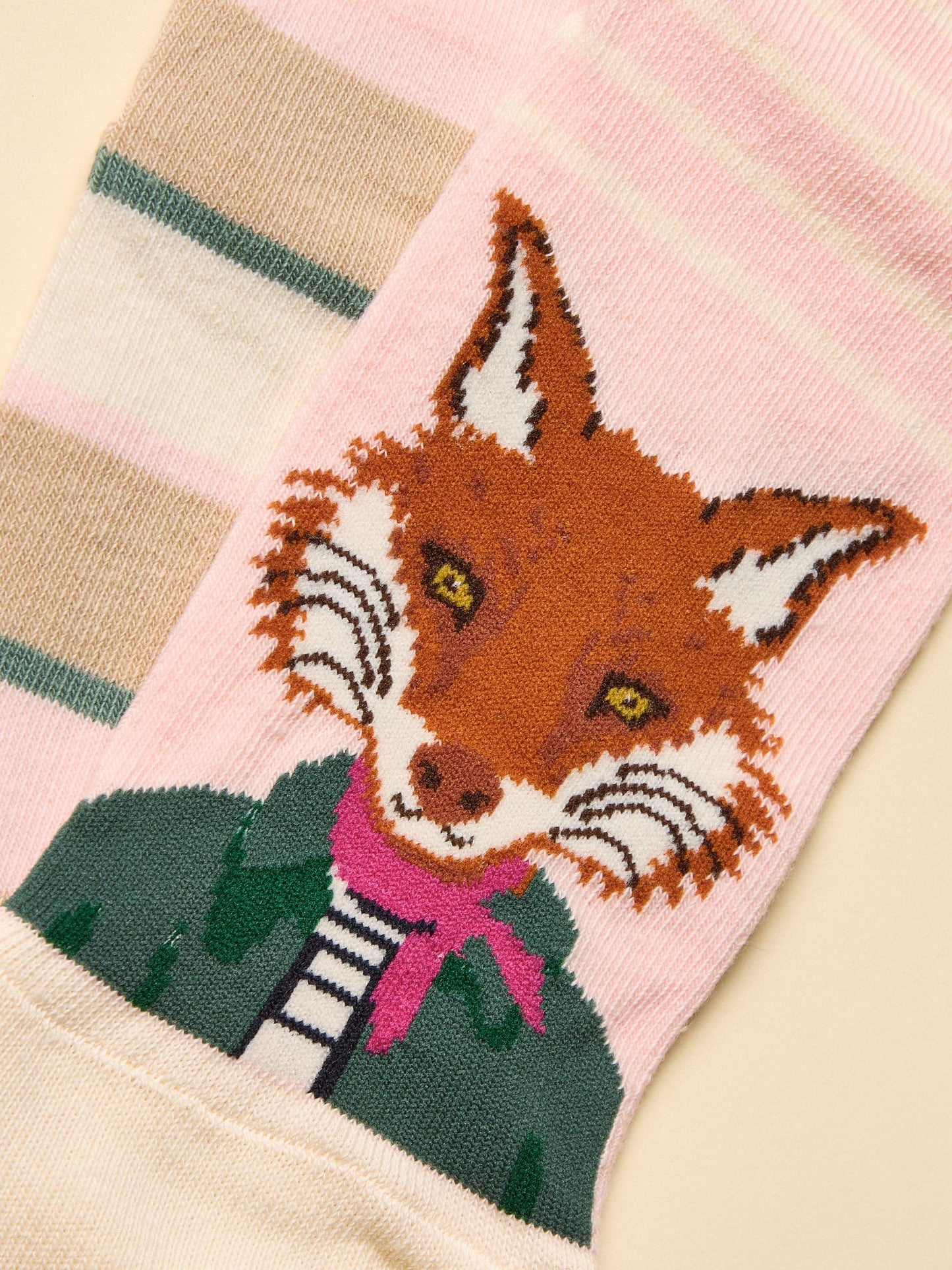 Everyday Pink 2 Pack Cotton Blend Socks