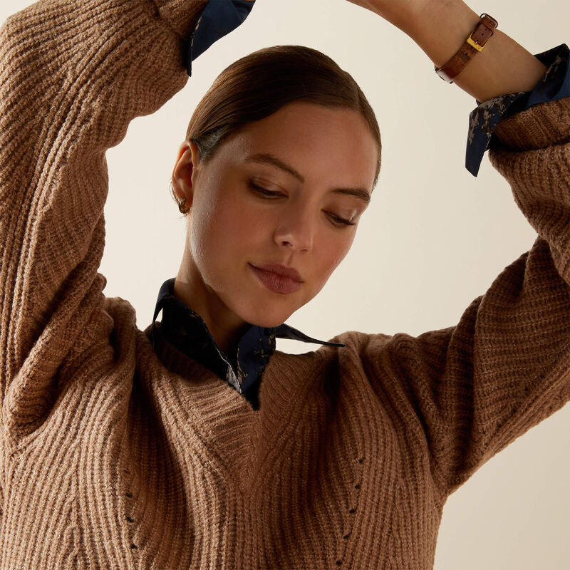 Blaydon Sweater Woodsmoke Heather