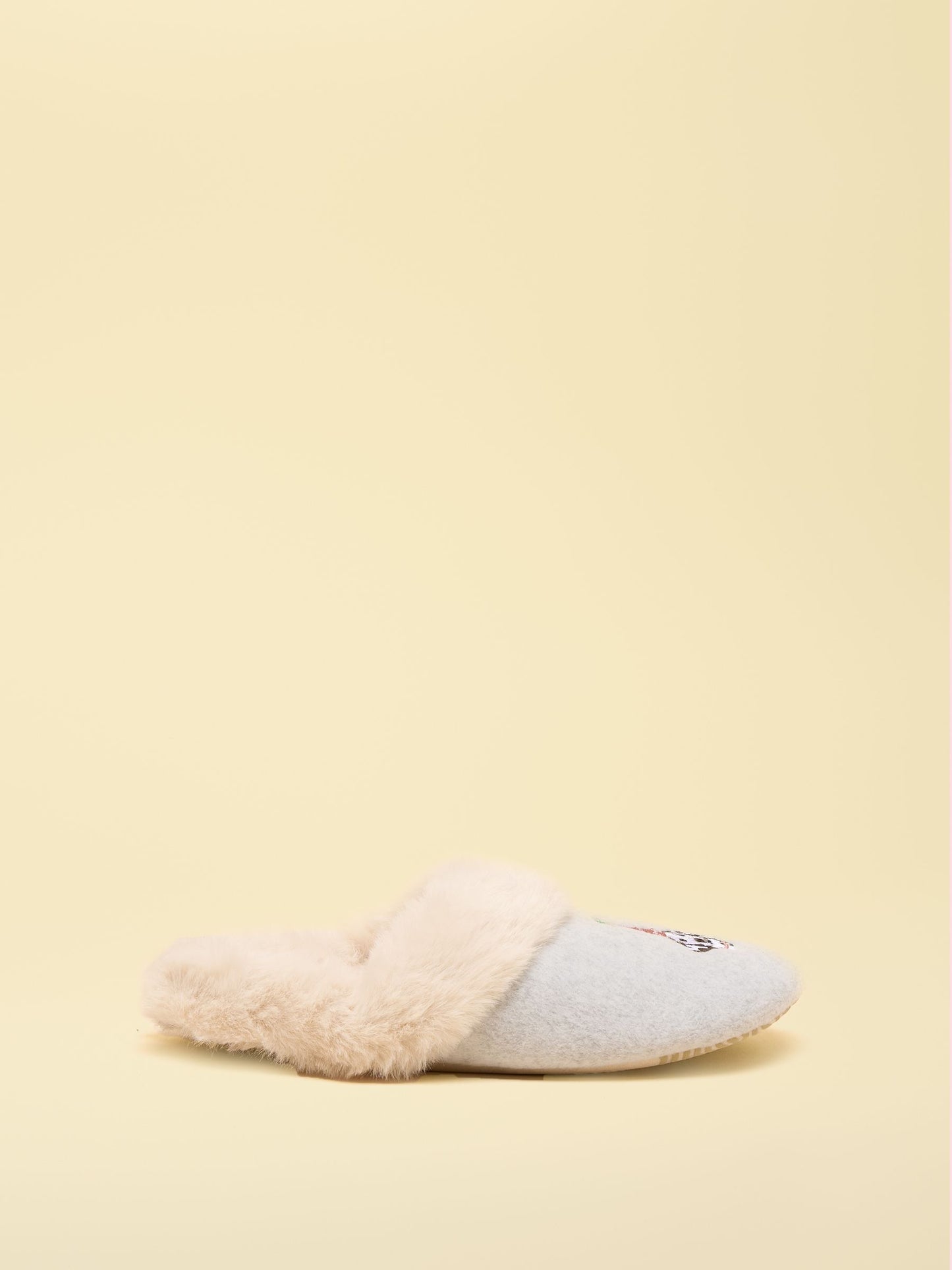 Slippet Luxe Grey Artwork Slipper