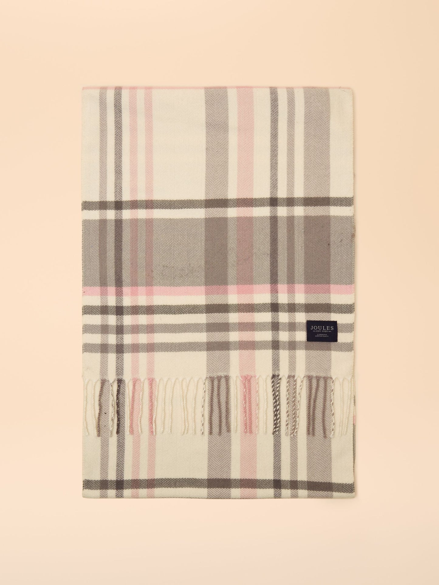 Langtree Pink/Grey Large Scarf