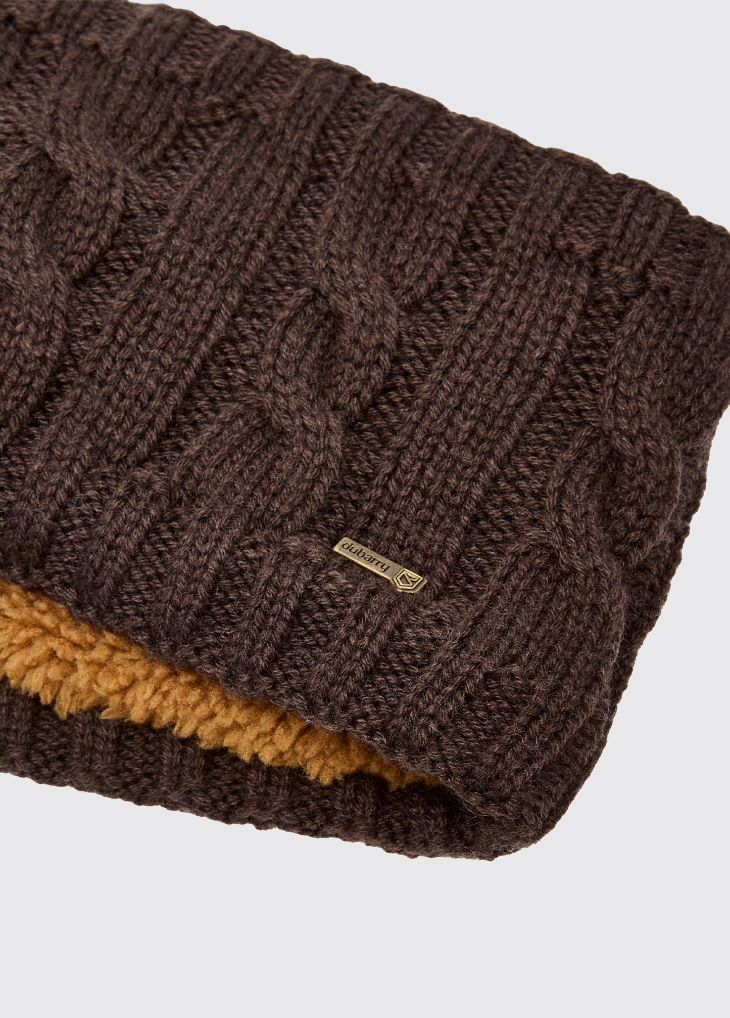 Gleeson Cable knit headband - Elk