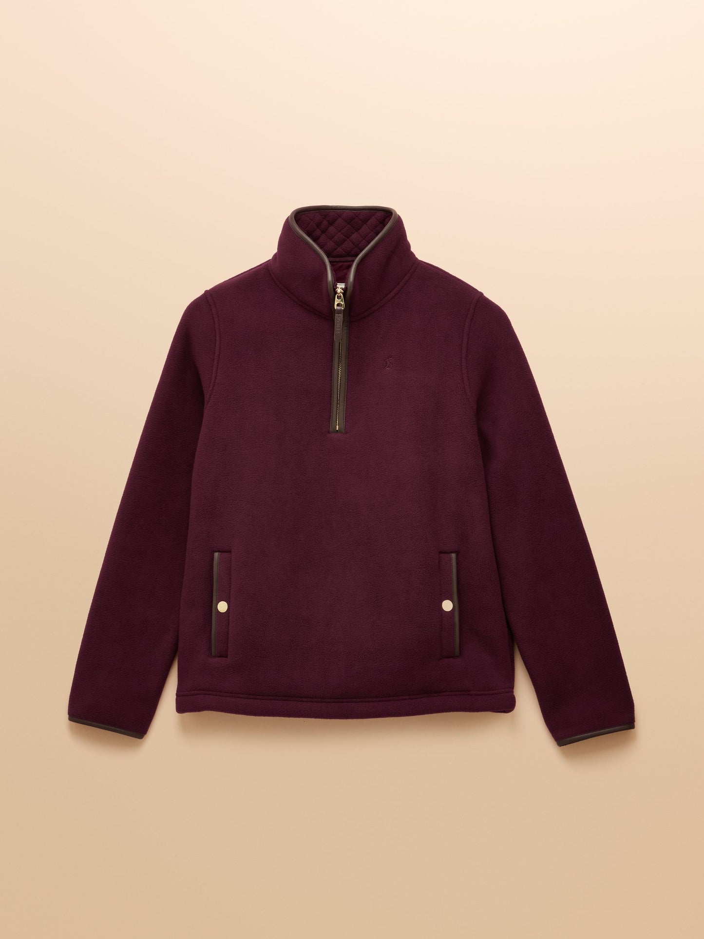 Heritage Burgundy Quarter Zip Fleece