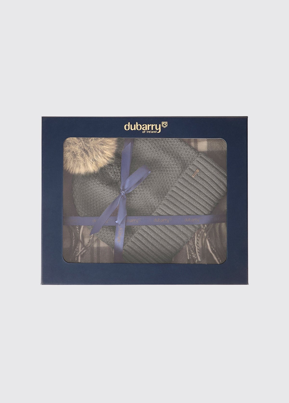 Newbawn Hat And Scarf Gift Set Dusky Green
