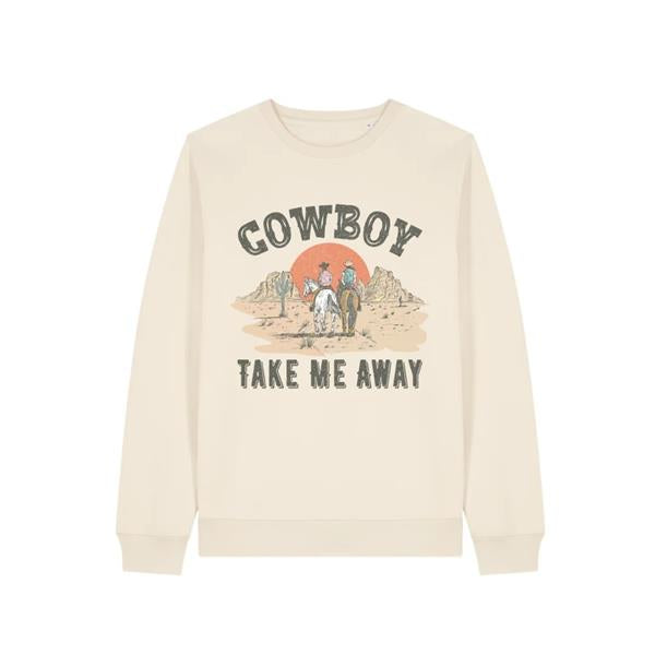 Cowboy Take Me Away Organic Cotton weater