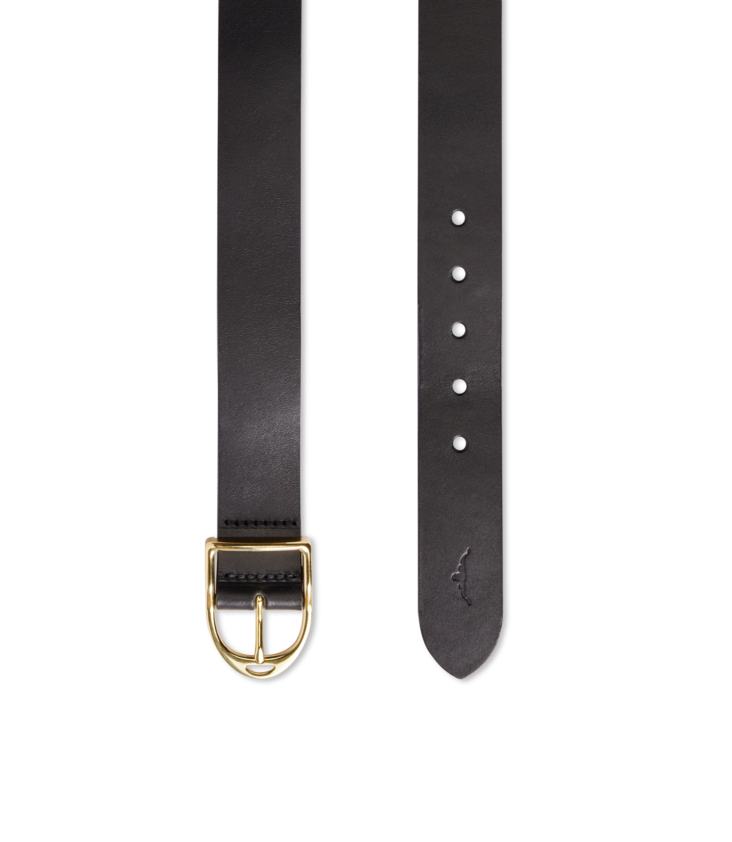 Isla Belt - Black Leather