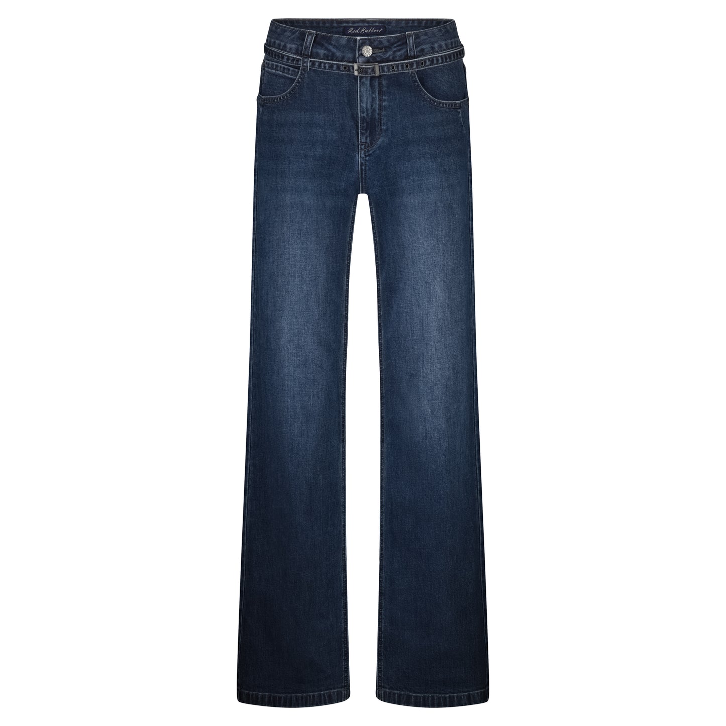 Claudette Dark Blue Used Jeans