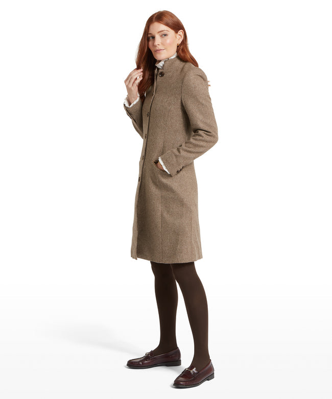 Portree Tweed Jacket Tan
