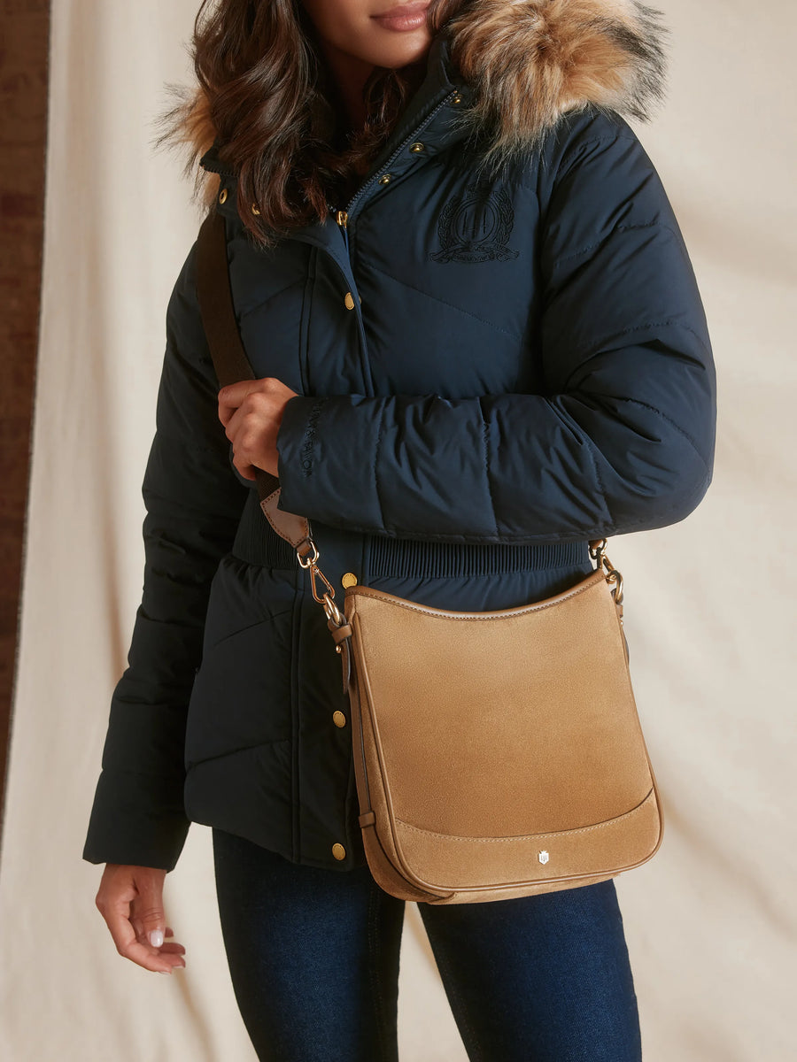 Dartmoor Tan Cross-Body Messenger Bag