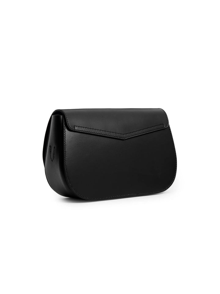 Rye Black Leather Crossbody Bag