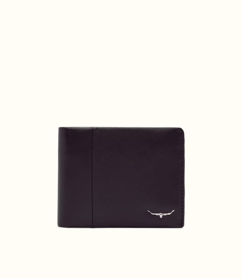 Wallet with Coin Pocket & Tab Chestnut