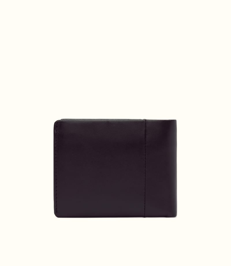 Wallet with Coin Pocket & Tab Chestnut