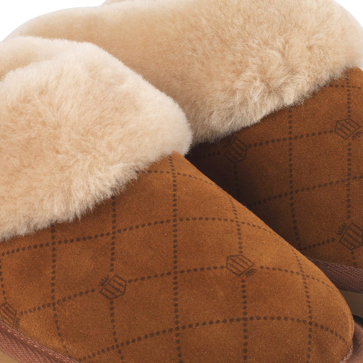 Glencoe Tan suede Slippers