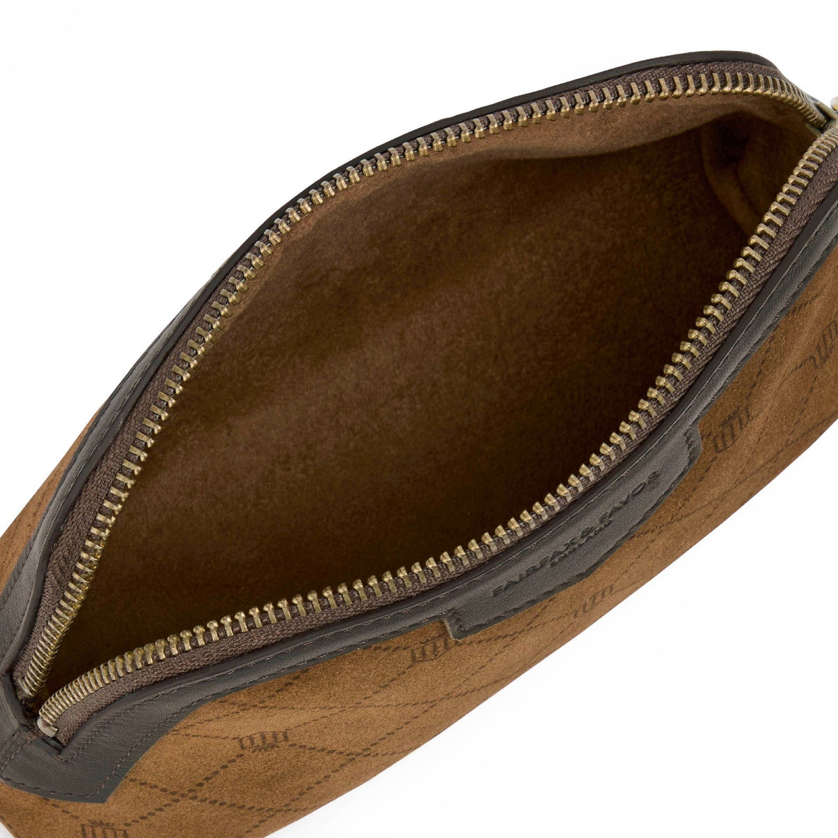 Bircham Tan suede Pouch