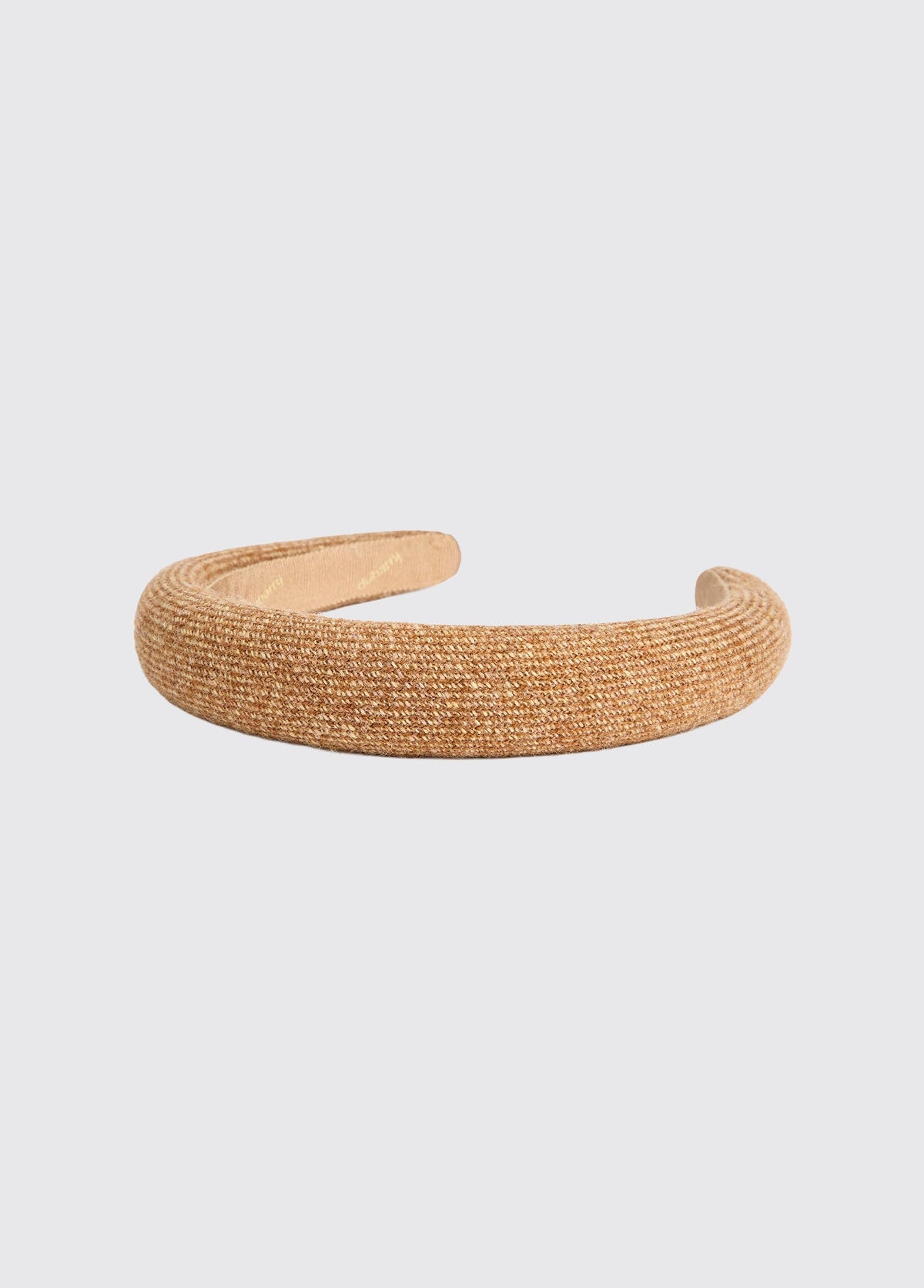 Shanderry Padded Headband - Camel Twill