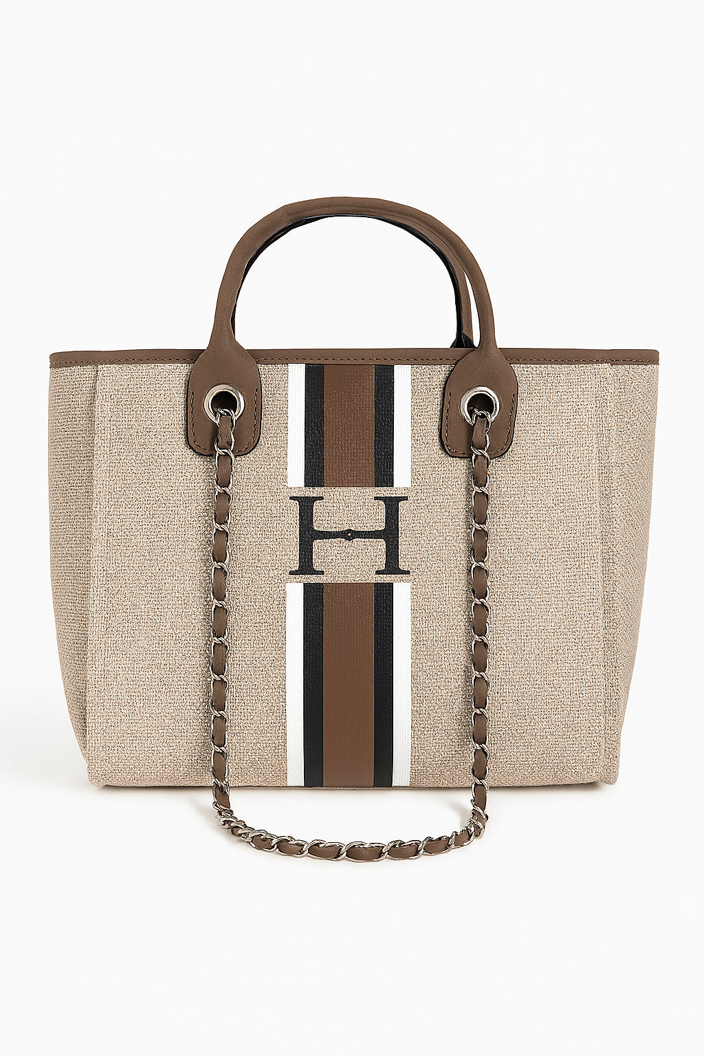 Berkley Tote Bag Taupe (Equestrian H)