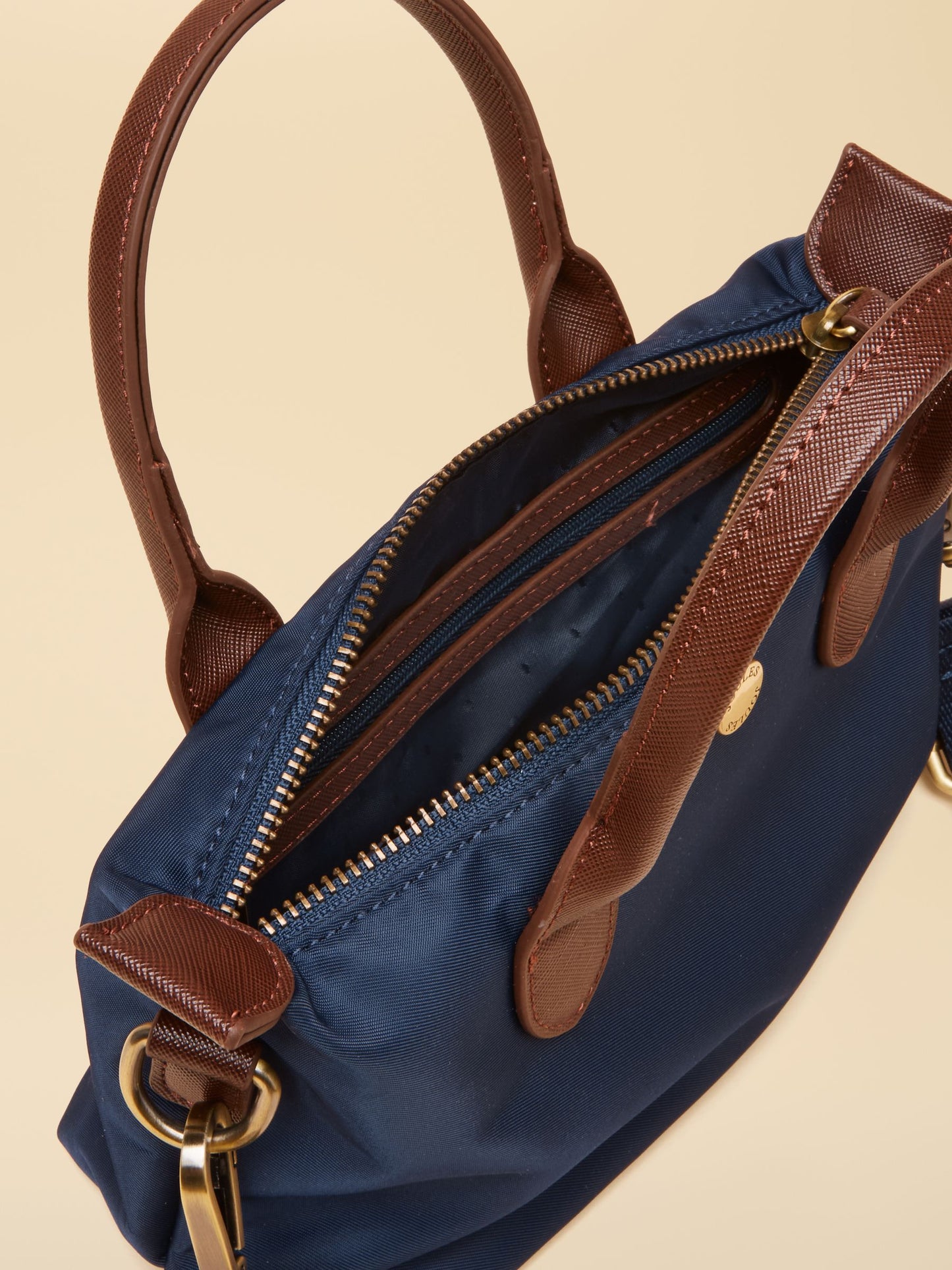 Edie Navy Mini Cross Body Bag