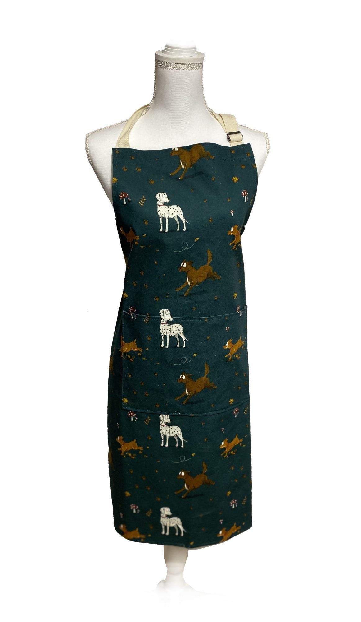 ‘Muddy Paws’ Cotton Apron