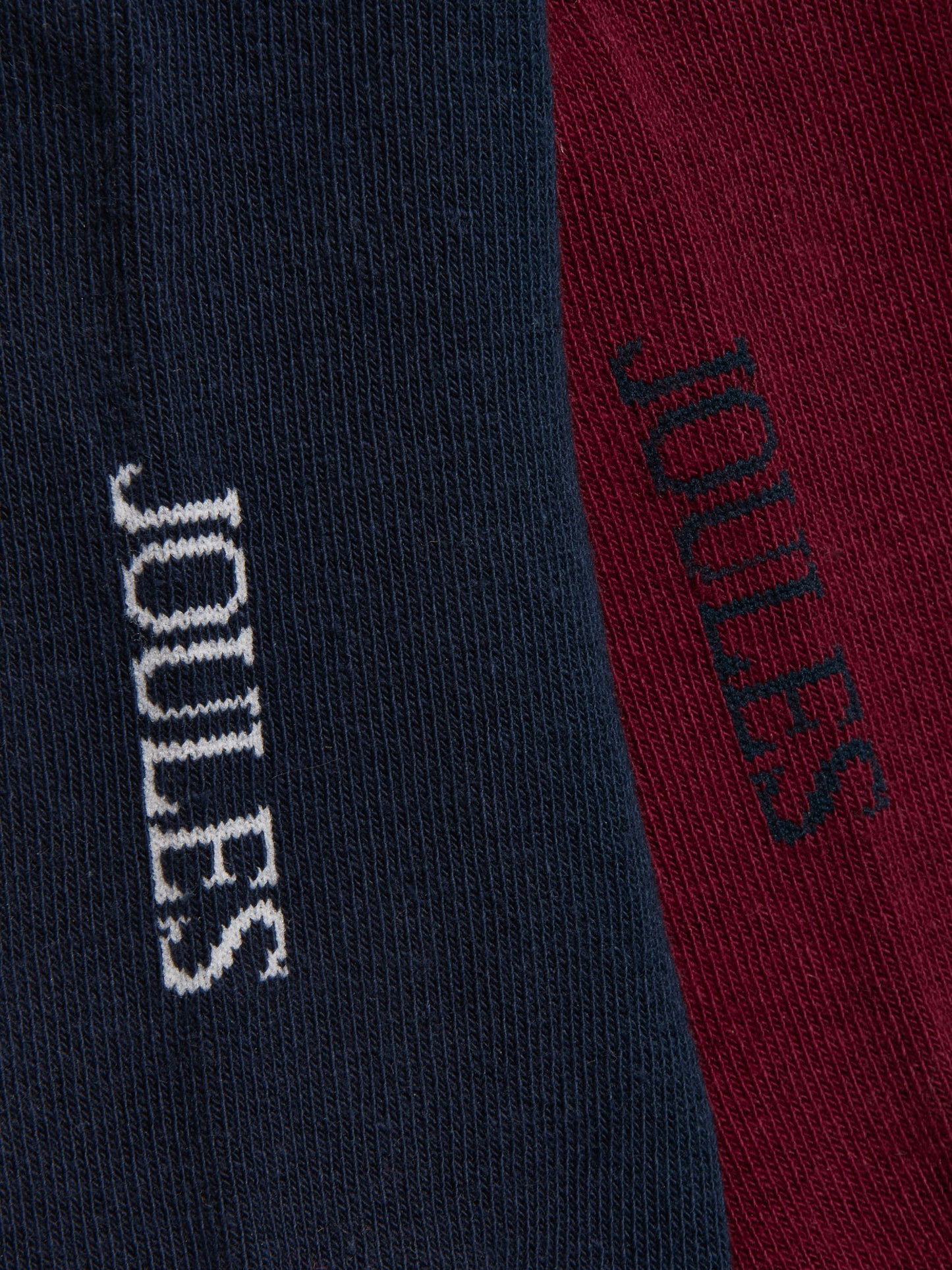 Men's Kingsbury Burgundy & Blue Socks 2 Pack (size 7-12)