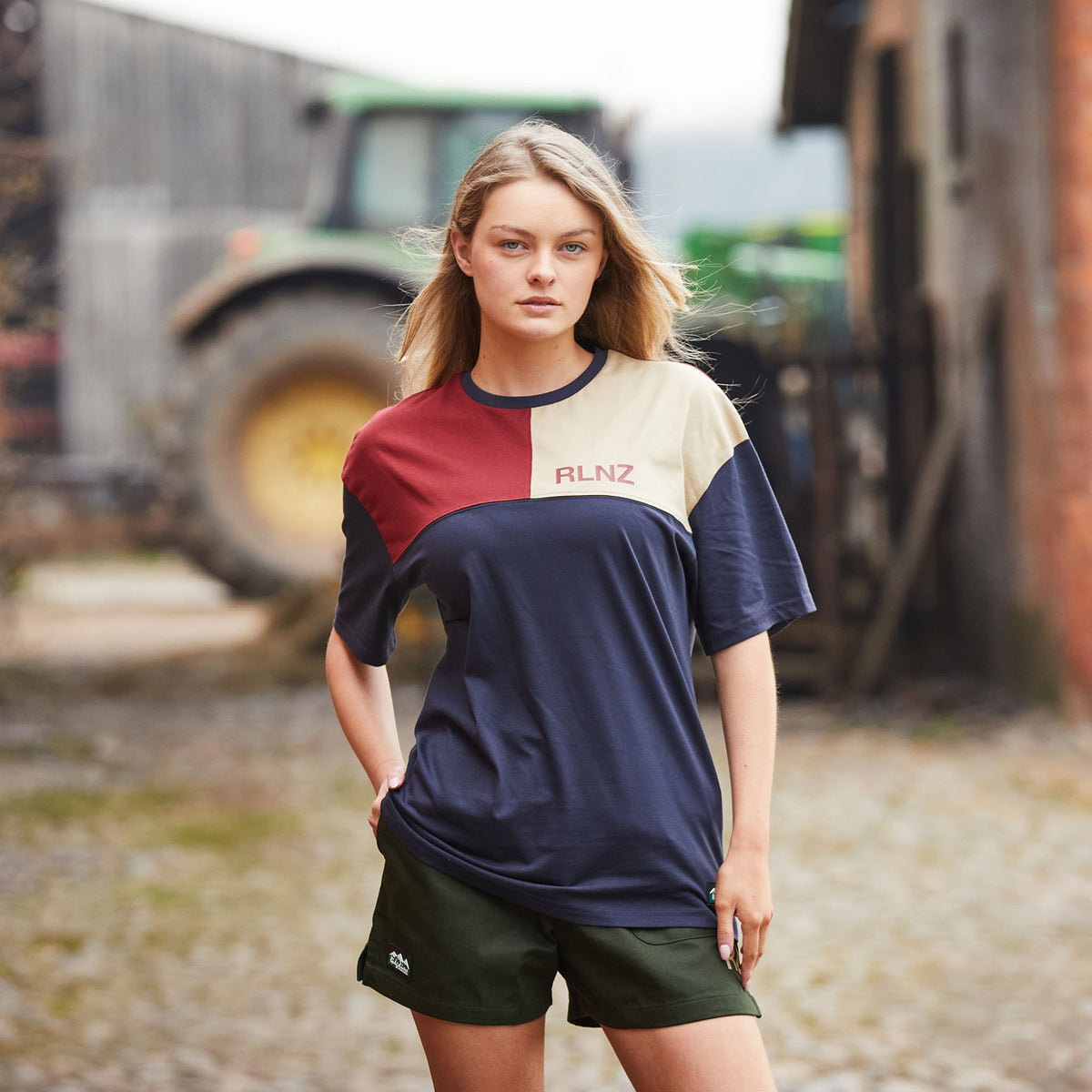 Unisex Backslider T Shirt Navy Multi