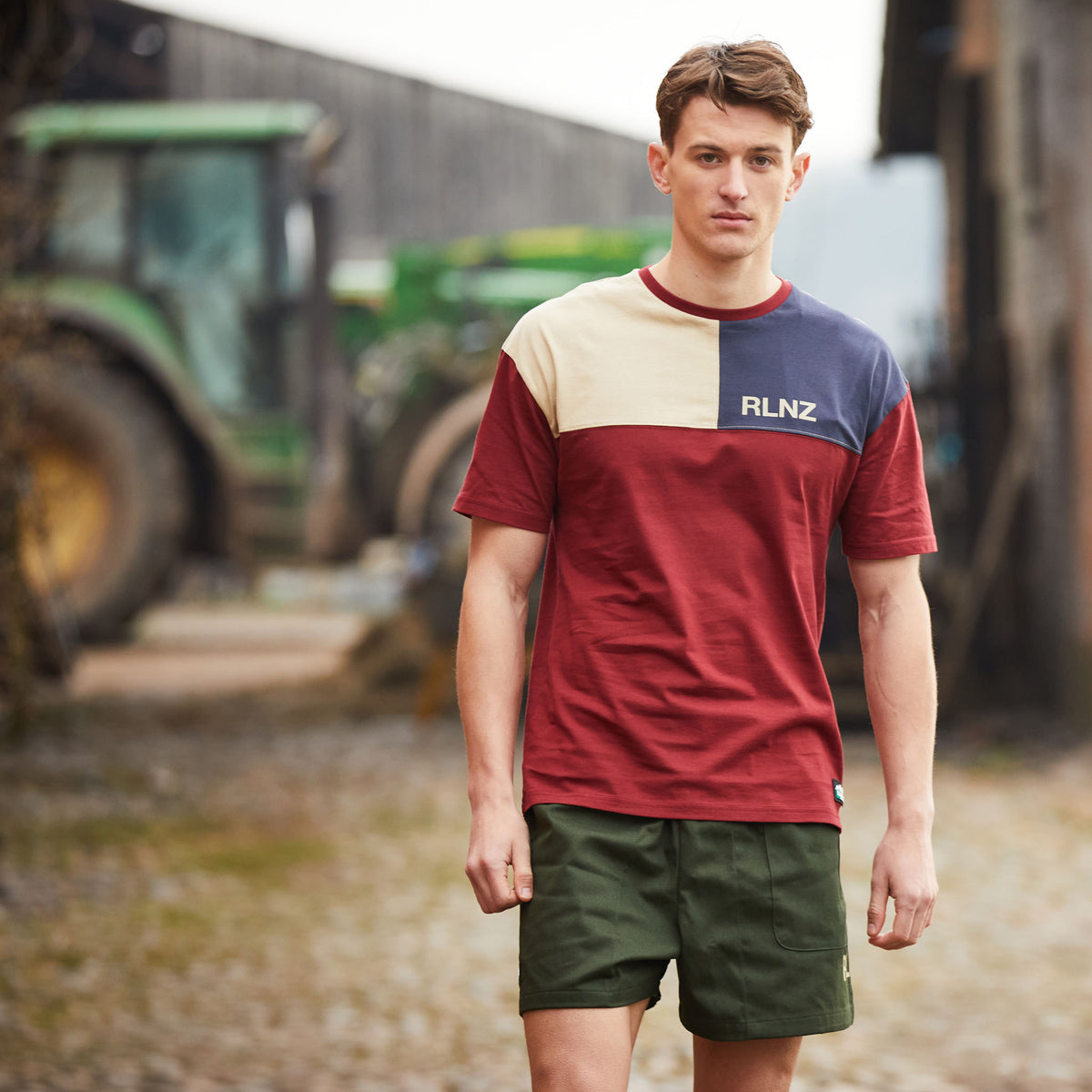 Unisex Backslider T Shirt Rhubarb Multi