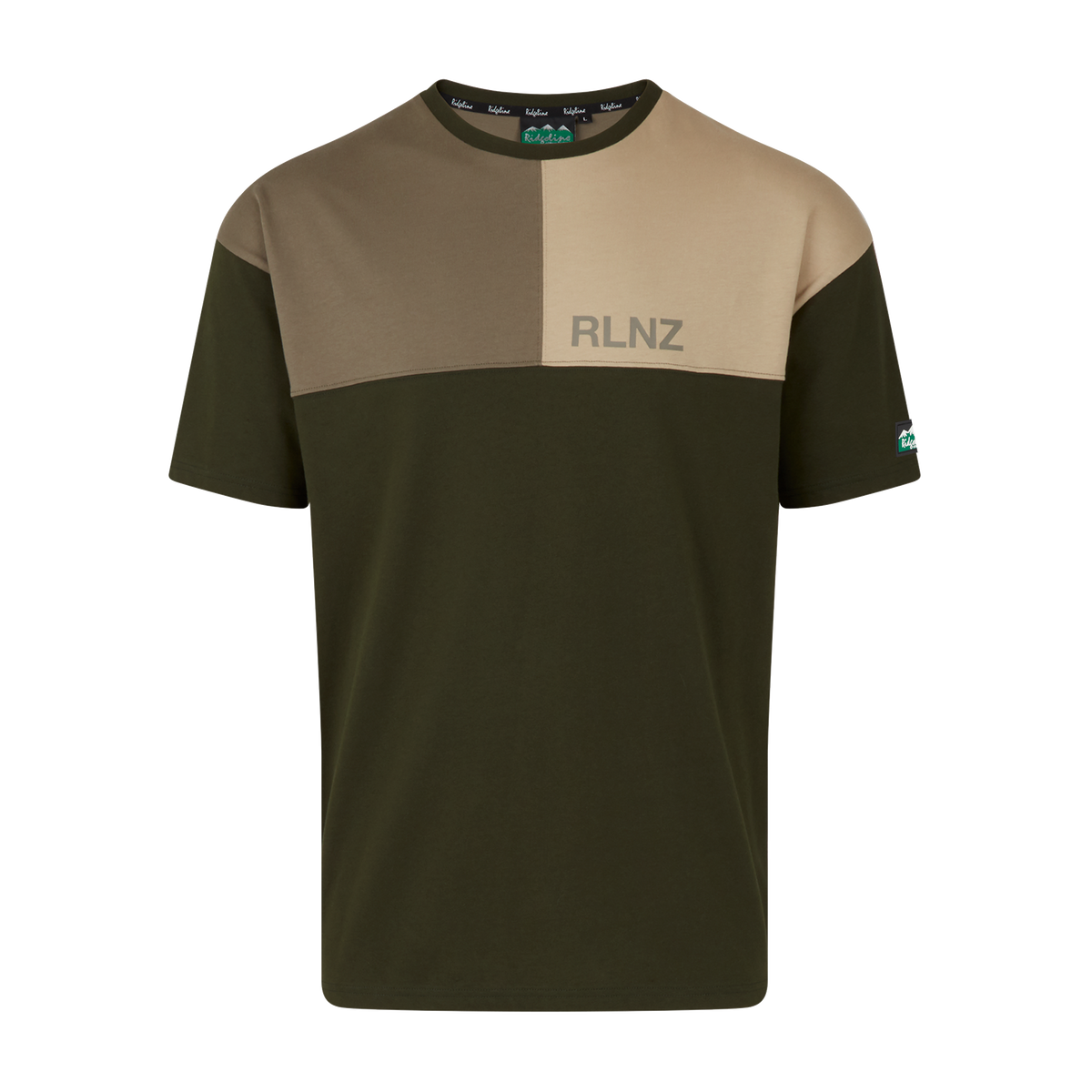 Unisex Backslider T Shirt Olive Multi