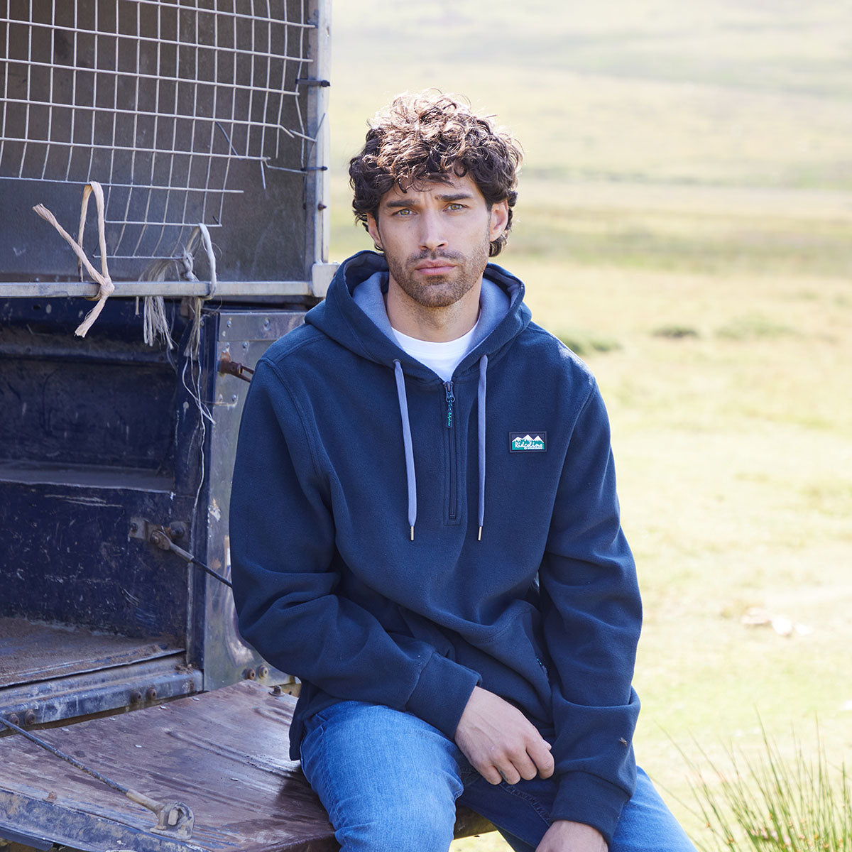 Men’s Ballistic Fleece Hoodie Navy