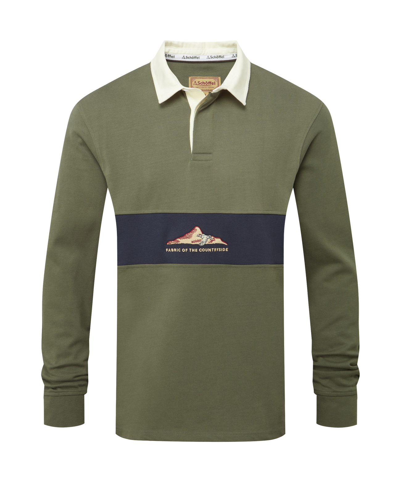 Saunton Rugby Top Beetle Green