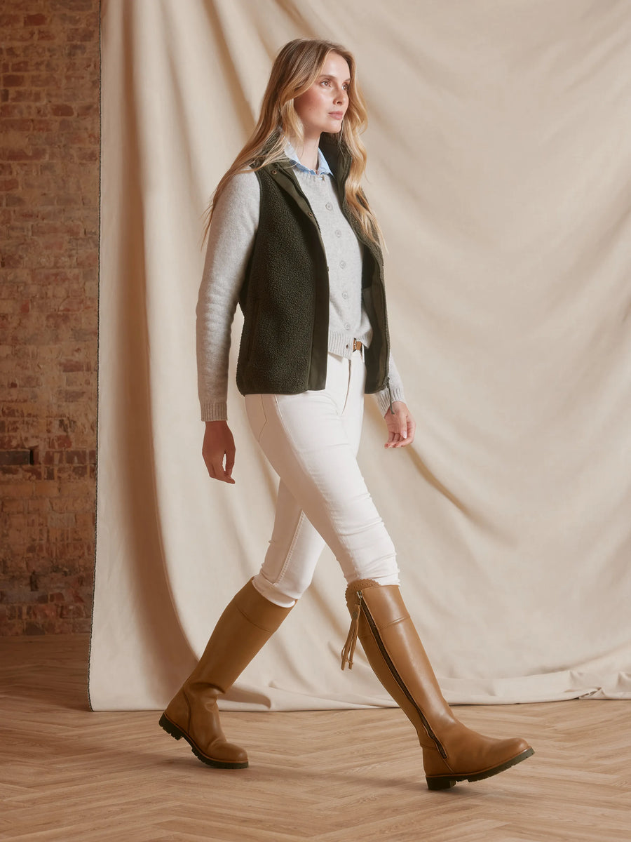 Explorer Oak Leather Waterproof Knee-High Boots Regular Fit
