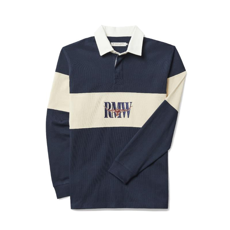 Heritage Panel Rugby Navy Sand