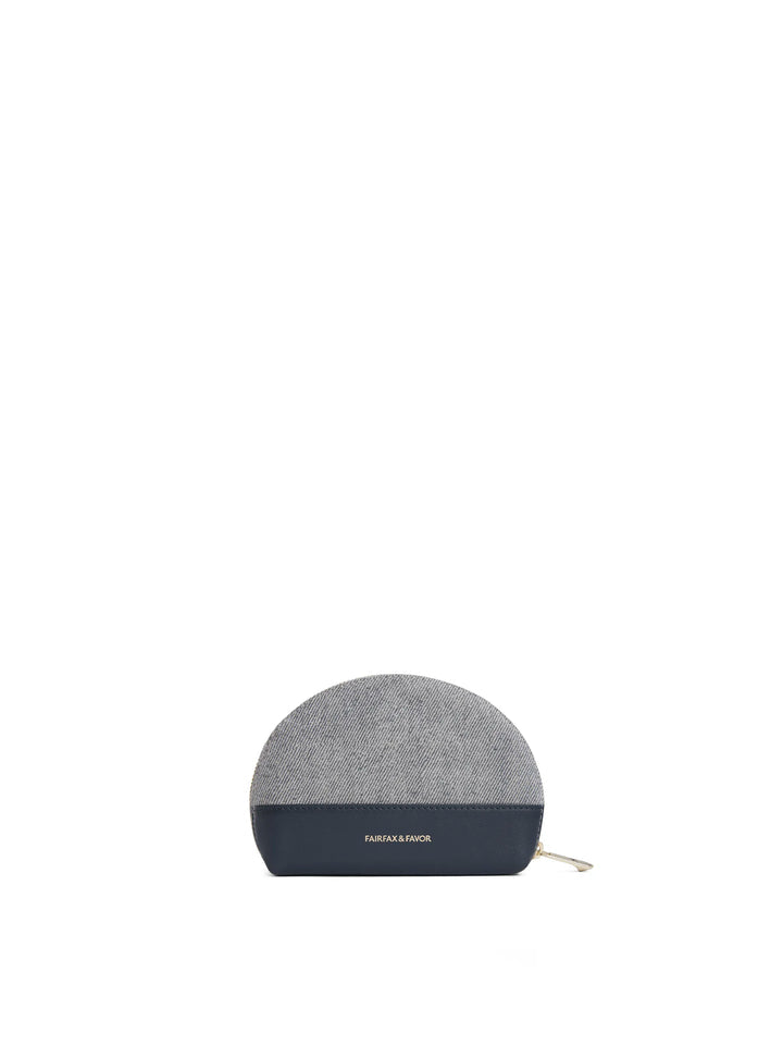 Chiltern Denim Suede Coin Purse