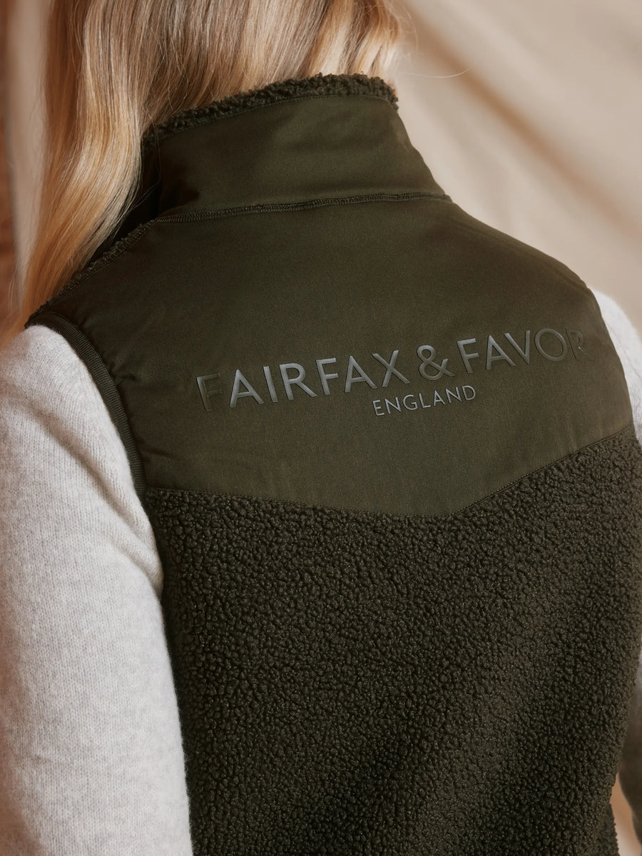 Agnes Khaki Gilet